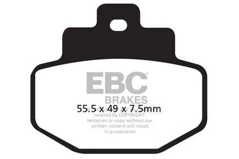 EBC Sintered Metal Rear Brake Pads SFA321HH