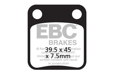 EBC Sintered Metal Front & Rear Brake Pads SFA054HH