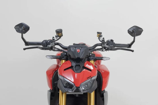 SW-Motech Bar End Mirrors — Multi-Fit