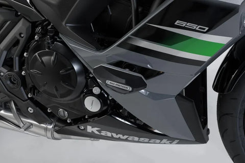 SW-Motech Frame Slider Set Black Kawasaki Ninja 650