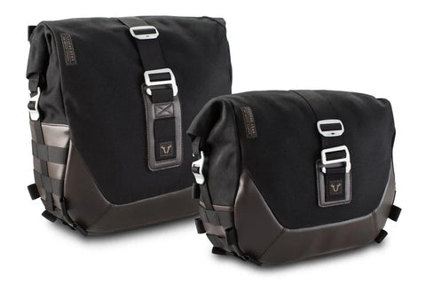 SW-Motech Legend Gear LC1 & LC 2 Side Bag System Brown Edition — BMW Racer