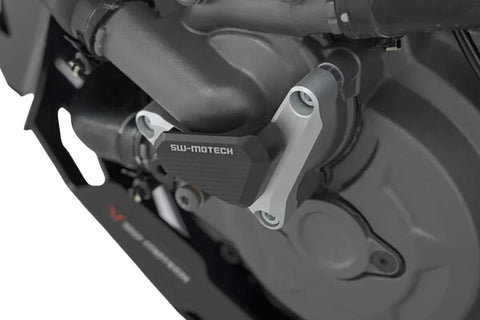 SW-Motech Water Pump Protection Silver/Black Ducati Models