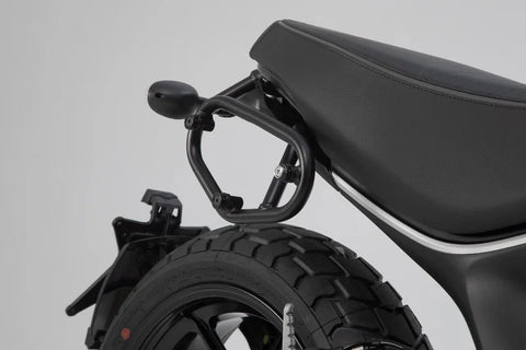 SW-Motech Legend Gear LC1 & LC 2 Side Bag System Brown Edition — Ducati