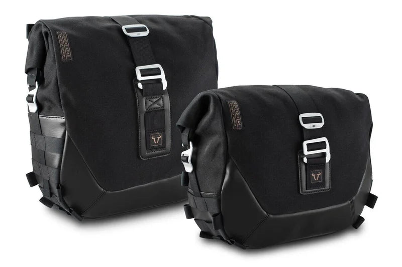 SW-Motech Legend Gear LC1 & LC 2 Side Bag System Black Edition — Harley-Davidson