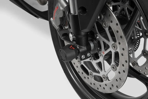 SW-Motech Front Axle Slider Set Black Ducati