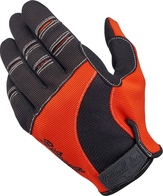 Biltwell Gloves Moto Orange/Black