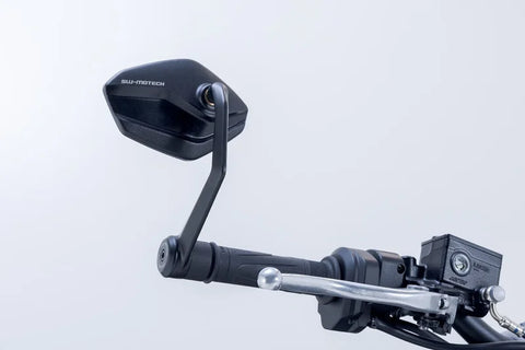 SW-Motech Bar End Mirrors — Triumph