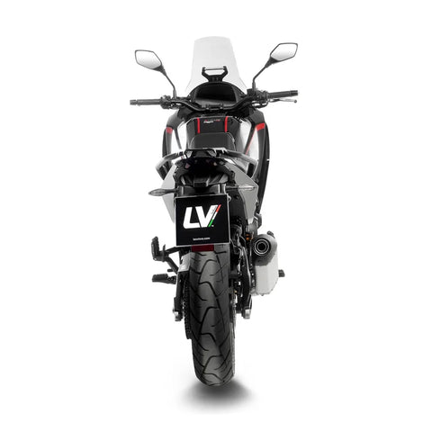 LeoVince LV-14 Stainless Steel Slip-on Muffler Ece Moto Morini X Cape