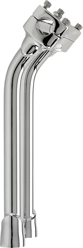 Biltwell Chrome 12" Oversized Murdock Pullback Risers