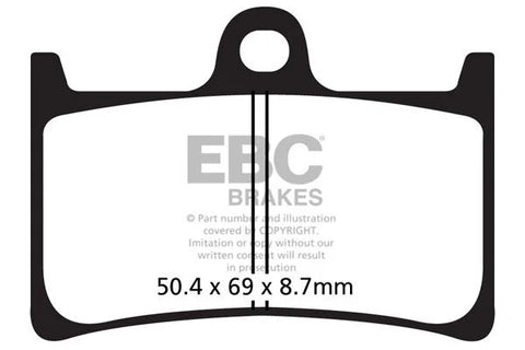 EBC Organic Front Brake Pads Yamaha XP 500 T-Max / XP 500 T-Max ABS SFAC252