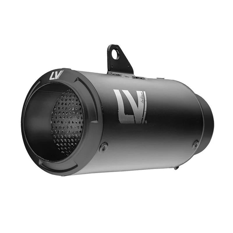 LeoVince LV Corsa S Full Black Slip-on Muffler SS Kawasaki (15402SFB)