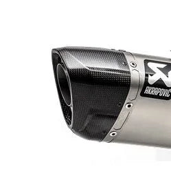 Akrapovic End Cap Set Carbon Black Suzuki