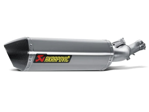 Akrapovic Slip-on Line Muffler Titanium Carbon End Cap Honda VFR F / VFR Fd