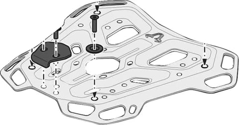 SW-Motech Luggage Adventure-Rack Black Yamaha XT1200Z Super Ténéré