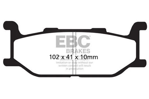 EBC Organic Front Brake Pads Yamaha XP 500 T-Max / YP 400 SFAC179