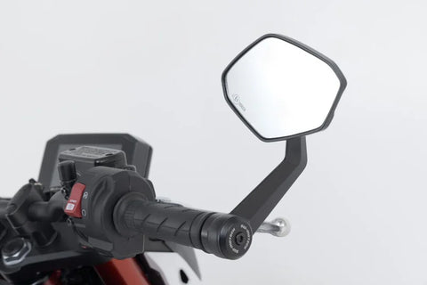 SW-Motech Bar End Mirrors — Honda Hornet
