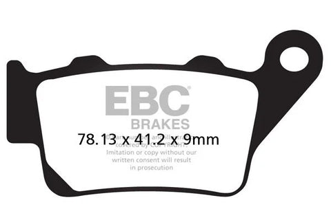 EBC Sintered Metal Rear Brake Pads SFA213HH