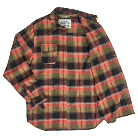 Biltwell Shirt Flannel Hi Test Rust