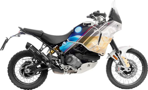 LeoVince LV One EVO Black Edition Slip-One Muffler Ece Ducati Rally / Desert X