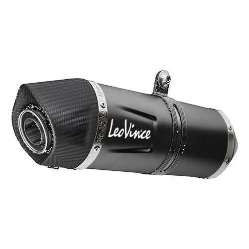 LeoVince LV One EVO Black Edition Slip-One Muffler Ece Aprilia Rally / Tuareg