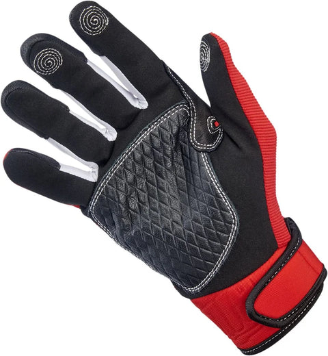 Biltwell Gloves Baja Red/Black