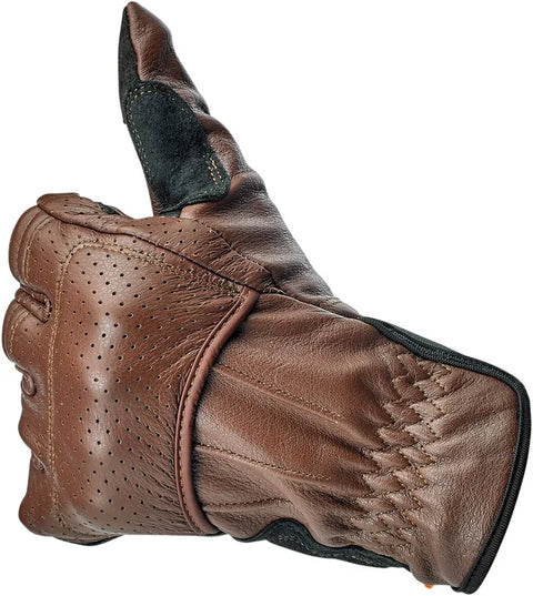Biltwell Glove Borrego Chocolate