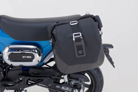 SW-Motech Legend Gear LC2 Side Bag System Brown Edition (Left) — Honda ST 125