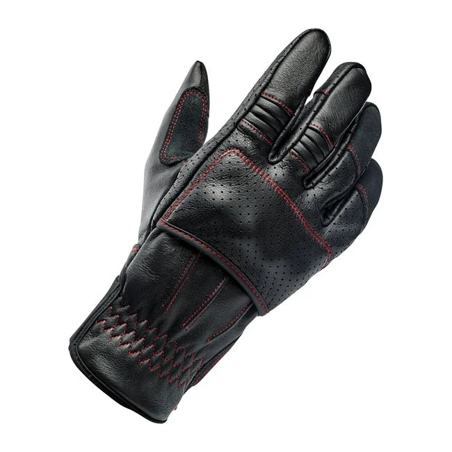 Biltwell Borrego Gloves Black/Redline