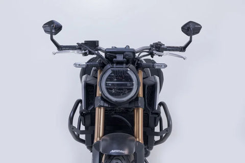 SW-Motech Bar End Mirrors — Honda