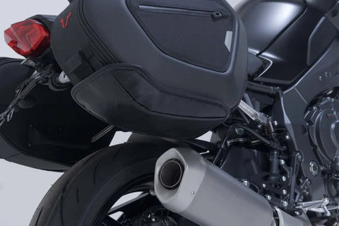 SW-Motech PRO Blaze H Saddlebag Set with Heat Guard — Yamaha MT-10