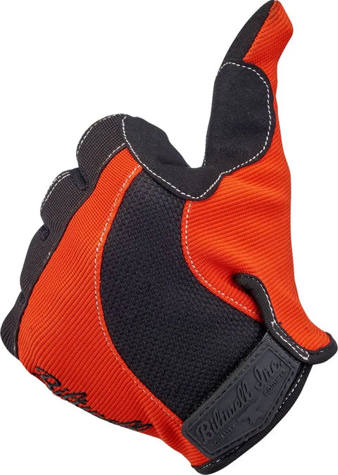 Biltwell Gloves Moto Orange/Black