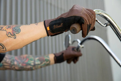 Biltwell Glove Borrego Chocolate