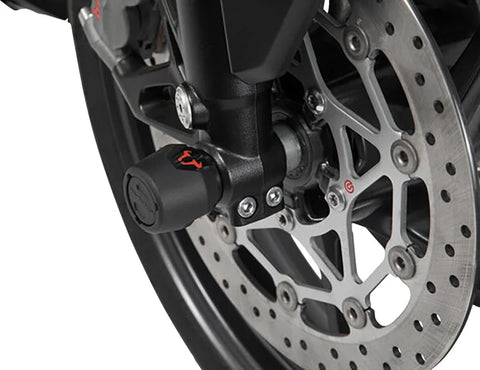 SW-Motech Front Axle Slider Set Black BMW G 310 R /G 310 GS