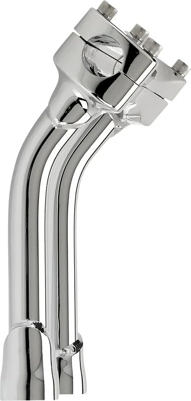 Biltwell Chrome 8" Oversized Murdock Pullback Risers