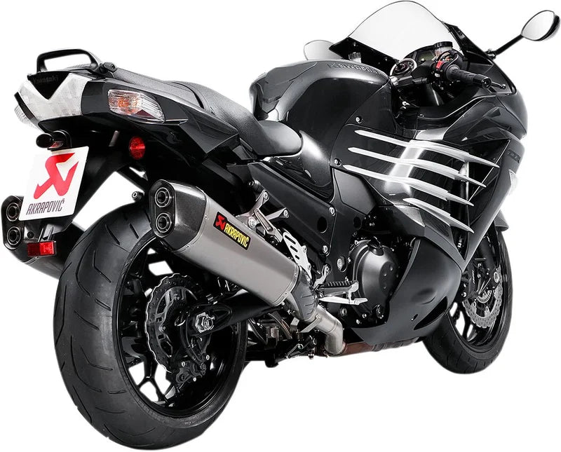 Akrapovic Slip-on Line Muffler Titanium Kawasaki (S-K14SO6-HZAAT)