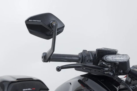 SW-Motech Bar End Mirrors — Ducati Bentley / Diavel V4