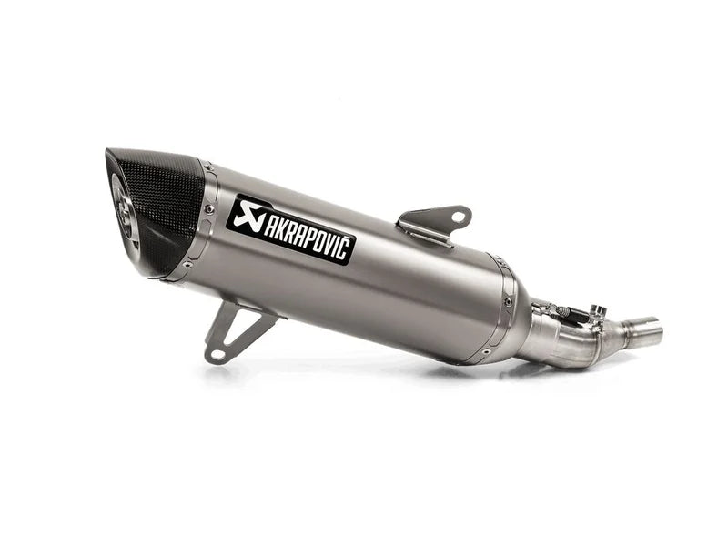 Akrapovic Slip-on Line Muffler Stainless Steel Carbon End Cap Yamaha Tricity