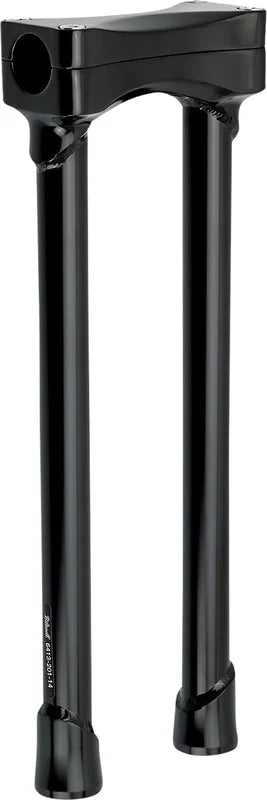 Biltwell Black 14" Oversized Murdock Risers