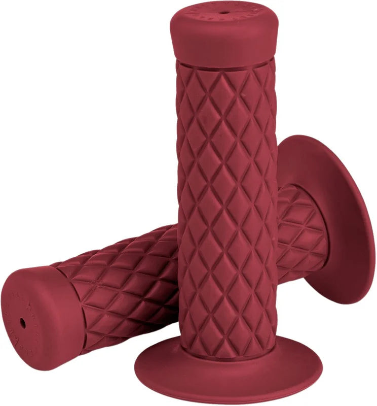 Biltwell 7/8" TPV Grips Thruster Oxblood