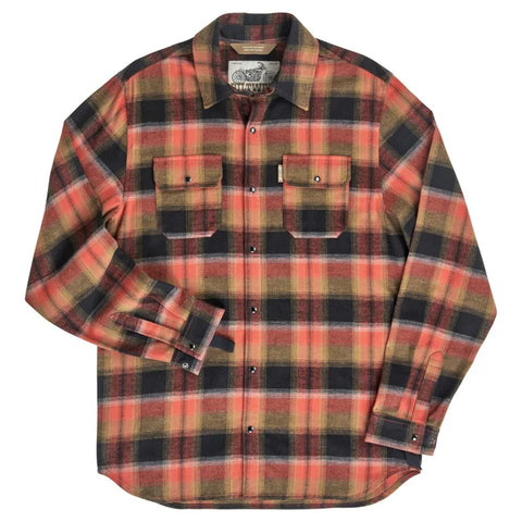Biltwell Shirt Flannel Hi Test Rust