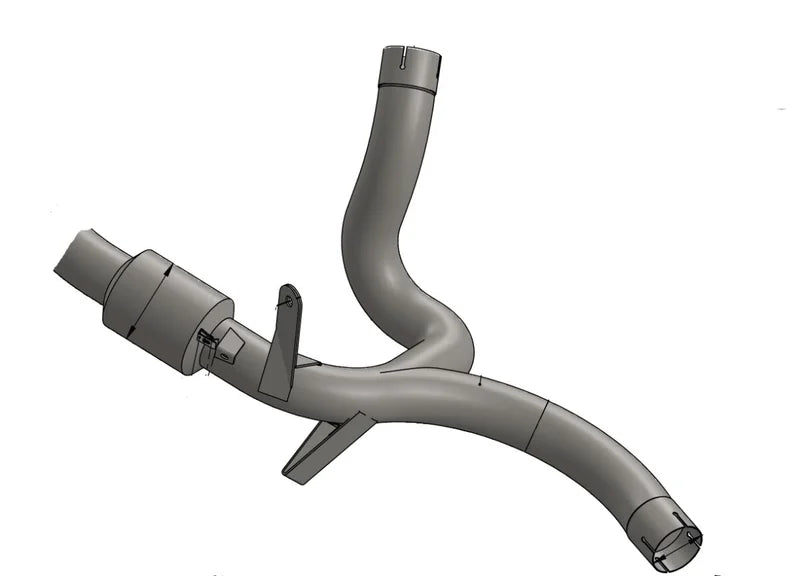 LeoVince CAT Eliminator (LINK Pipe) Ducati Multistrada 950 / Multistrada V2 950