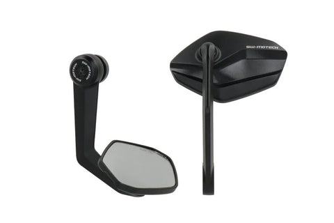 SW-Motech Bar End Mirrors — Ducati & Suzuki