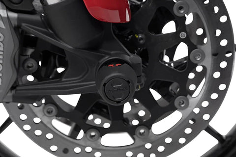 SW-Motech Front Axle Slider Set Black Ducati Multistrada V4