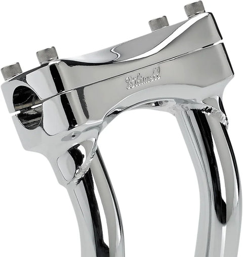 Biltwell Chrome 8" Oversized Murdock Pullback Risers