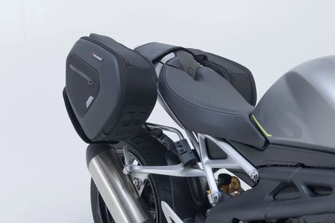 SW-Motech PRO Blaze H Saddlebag Set with Edge Protection & Heat Guard — Triumph