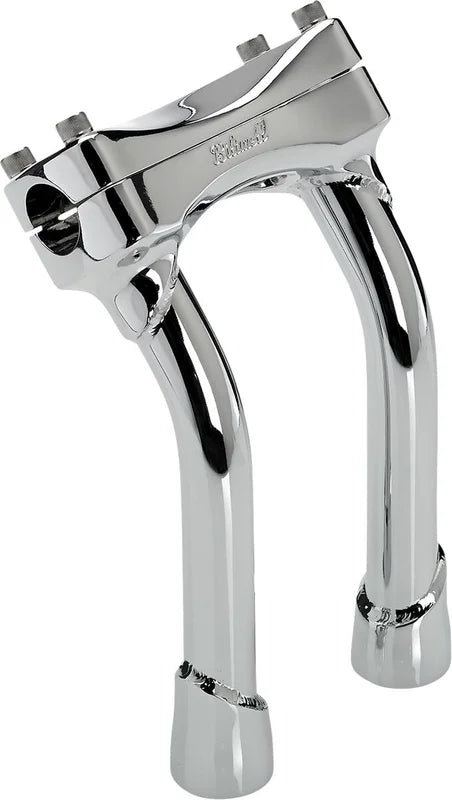 Biltwell Chrome 8" Oversized Murdock Pullback Risers