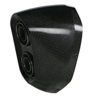 Akrapovic End Cap Set Carbon Black BMW (V-EC326)