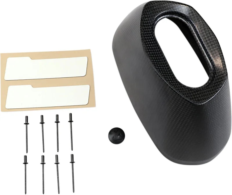Akrapovic End Cap Set Carbon Universal (V-EC65)