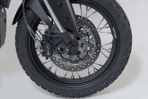 SW-Motech Front Axle Slider Set — Moto Morini X Cape