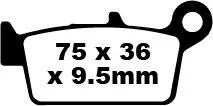 EBC Sintered Metal Front & Rear Brake Pads SFA131/3HH